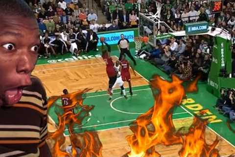 LeBron James' Unbelievable Posterizing Dunks REACTION