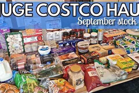 HUGE COSTCO HAUL | BULK BUYING | SEPTEMBER COSTCO HAUL | SHOPPING HAUL UK | FAMILY COSTCO HAUL |