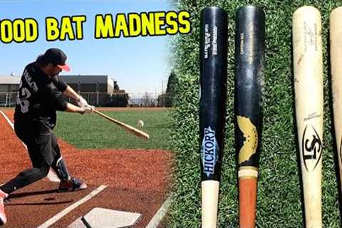 Wood Bat Madness FINAL 4 | Old Hickory vs. Sam Bat | Louisville Slugger vs. American Batsmith