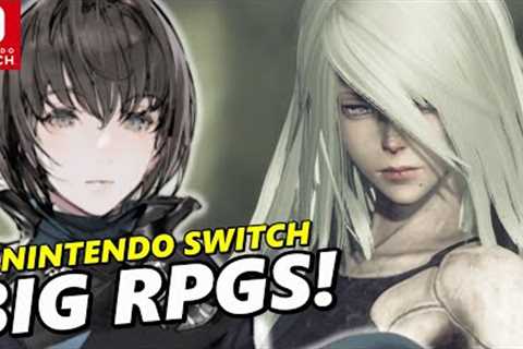 11 BIG Upcoming Nintendo Switch RPGS in 2022 !