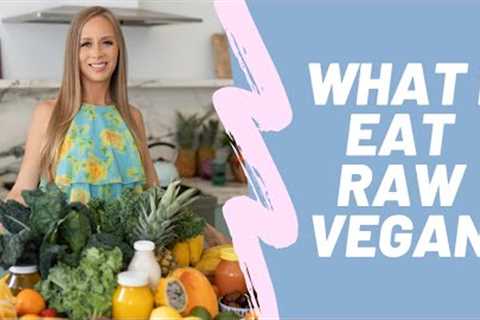 WHAT I EAT IN A DAY RAW VEGAN | 40th Birthday 🥳