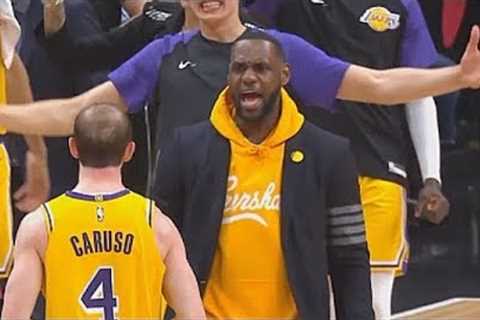 LeBron James Gets Shocked &amp; Impressed By Alex Caruso Who Activates LeCaruso Mode vs Clippers!