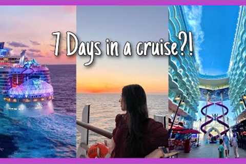 I WENT ON THE WORLD'S LARGEST CRUISE SHIP!!! Wonder of the Seas