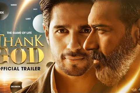 Thank God (Official Trailer) Ajay Devgn, Sidharth Malhotra, Rakul | Indra Kumar | Bhushan Kumar