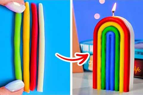 Surprisingly Easy DIY Candle Ideas
