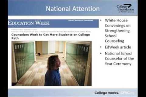 College and Career Counseling: Online Professional Development Courses