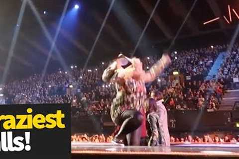 8 Craziest Celebrity Falls | Onstage Fails and Funnies 😂😂😂