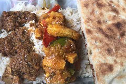 Indian food ASMR mukbang | Bhuna Gosht and ChickenbJalfrezi | Bollywood Song/Movie Recommendations