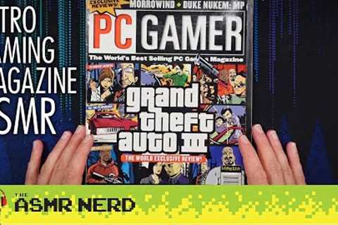 Tingly Retro Gaming Magazine ASMR 📖🎮 Page Turning &amp; Nostalgic Whisper Ramble