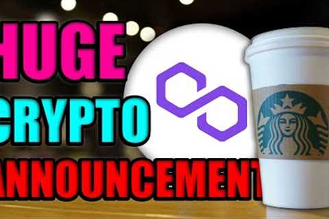 Starbucks JUST Released The Cryptocurrency Bulls!!! (Polygon &amp; ETH Merge Loyalty Program)