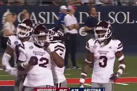 Mississippi State vs Arizona Highlights | College Football Week 2 | 2022 College Football Highlights