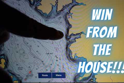 Lake Fork Tournament Bass Fishing Prep: Map Study With Lake Fork Guide For The Big Bass Splash!