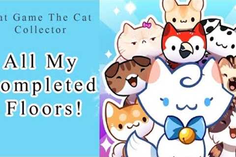 Cat Game: The Cat Collector All My Completed Floors!