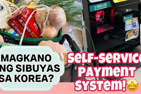 Onion Talks! Thanksgiving Grocery Shopping Using Self-Service Payment Machine in Korea