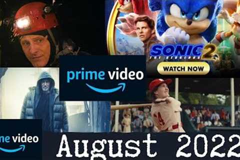 What’s Coming to Amazon Prime Video in August 2022
