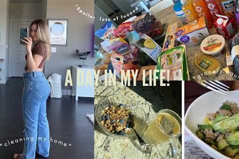 Day in my life! | Cleaning, Grocery shopping, get hair done