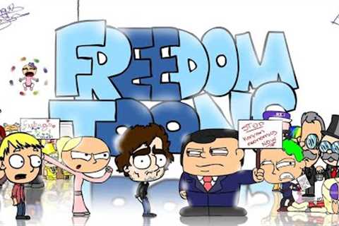My Reaction to clips of Freedomtooms my favorite Youtube Socio/Politico Cartoon Ch