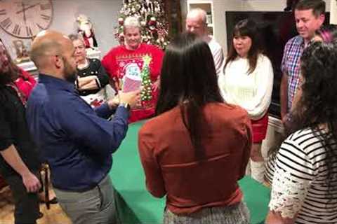 Christmas Family FUN  Party Cup Games (Excitement Overload !!!!)
