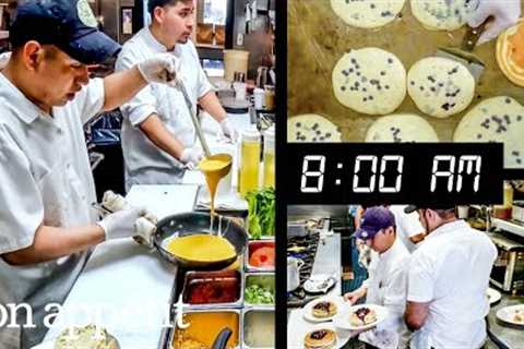 We Put 11 Cameras In NYC's Busiest Brunch Restaurant | Bon Appétit