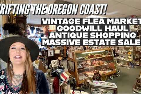 MARKET DAY + GOODWILL SHOPPING + 50% OFF AT MASSIVE ESTATE SALE! | Thrift With Me | Goodwill Haul