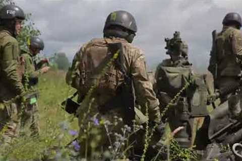Ukrainian forces break through the Russian lines