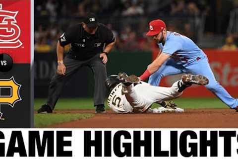 Cardinals vs. Pirates Game Highlights (9/10/22) | MLB Highlights
