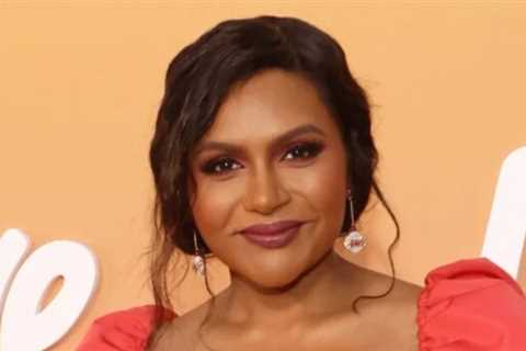 Mindy Kaling’s Post About Her New Show Has Us Freaking Over Her Dress Instead