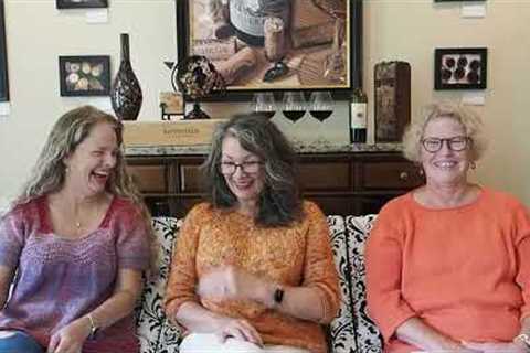 Wool and Wine, Episode 5 - We have lots of knitting goodness and a delicious wine to share.
