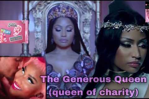 Is Nicki Minaj doing charity?
