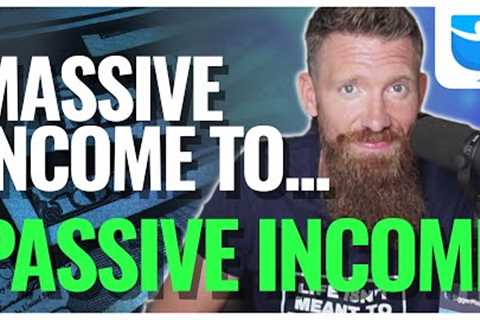 Turn Massive Income into PASSIVE Income! || How to Invest in Real Estate Passively