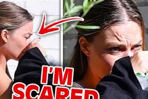 Margot Robbie IN TEARS After Visit to Friend Cara Delevingne#SHORTS