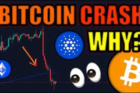 *THIS* is why Bitcoin &amp; Ethereum are CRASHING! + Cardano, Solana, &amp; Crypto News