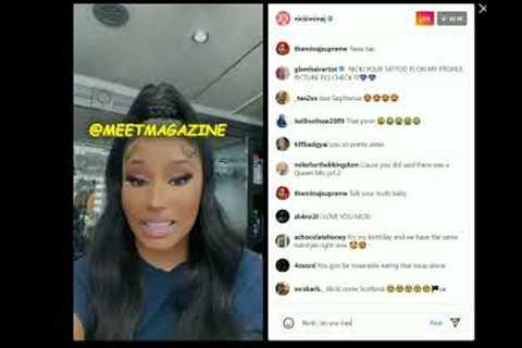 Nicki Minaj DESTROYS Megan Thee Stallion and Cardi B on Instagram Live! YOU NEED TALENT &amp;..