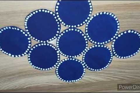DIY cardboard paper craft ideas | paper craft wall hanging | paper craft ideas #ritueasyartandcraft