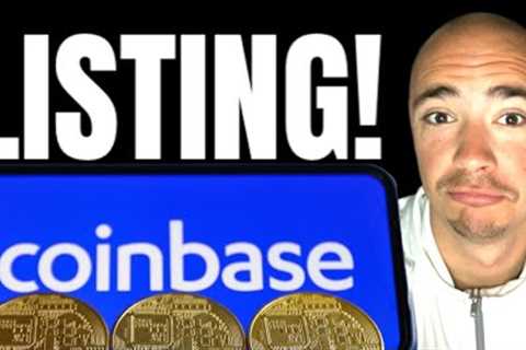 TOP ALTCOIN GETTING LISTED ON COINBASE!