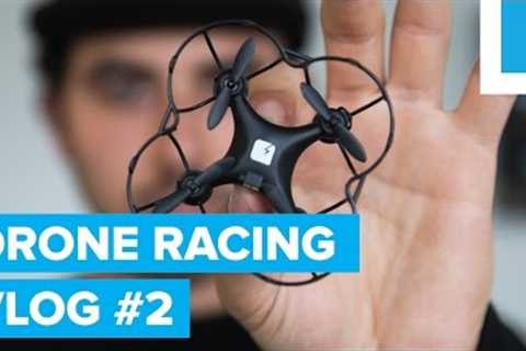 FLYING A MINI DRONE - HOW TO RACE DRONES VLOG #2