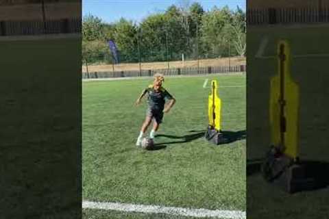 THIS FOOTBALL GOAL WAS COLD! #shorts