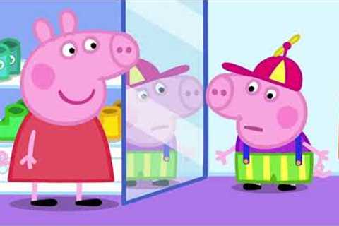 Peppa Pig Goes Back to School Shopping for George 🐷 Peppa Pig Official Channel Family Kids Cartoons