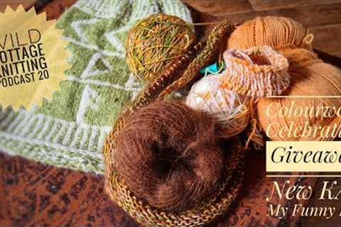 Wild Cottage Knitting ep. 20: Colourwork Celebration Giveaway, New KAL, &amp; My Funny Hat 😂