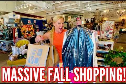 MASSIVE FALL SHOPPING