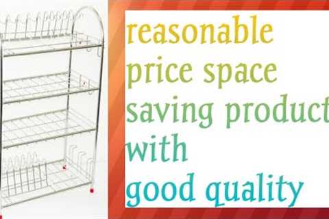 Best counter top organizer space saving product unboxing and review meenakshi and meenakshi
