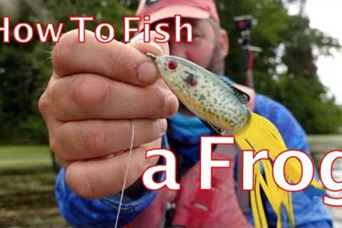 September Baits - How to Fish a Topwater Frog - Bass Fishing