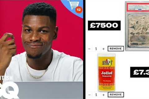 John Boyega's £2.5M Shopping Spree | British GQ