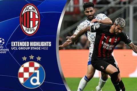 AC Milan vs. Dinamo Zagreb: Extended Highlights | UCL Group Stage MD 2 | CBS Sports Golazo