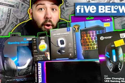 Is a full FIVE BELOW Gaming/Streaming Setup for UNDER $50 any good?
