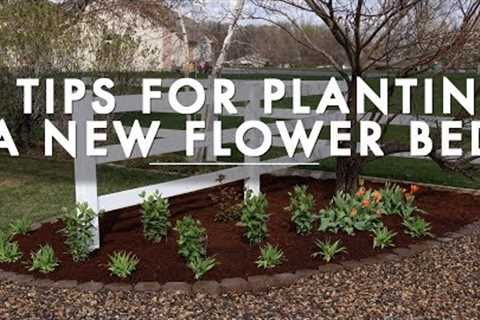 5 Tips for Planting a New Flower Bed // Garden Answer