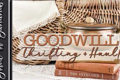 I CANT BELIEVE I FOUND ONE!~GOODWILL THRIFT HAUL~THRIFTING FOR HOME DECOR~THRIFT SHOPPING HAUL