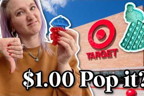 Fidget Toy Shopping at Target 🎯 | NO BUDGET 💸🤑💰