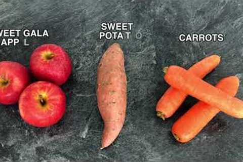 Homemade Baby Food Recipe | Apple Carrot Sweet Potato Puree for 6 Months+ Babies
