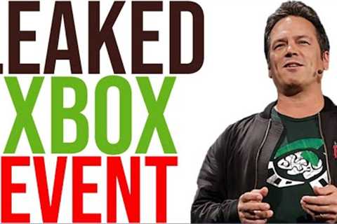 NEW Xbox Event LEAKS | Microsoft To REVEAL Exclusive Xbox Series X Games | Xbox &amp; PS5 News